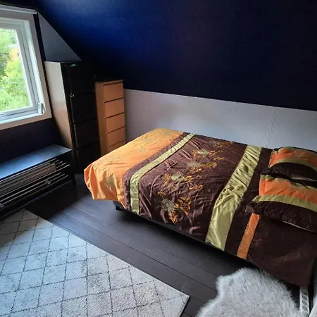 Bedroom With Private Living Gæstehus Bergen